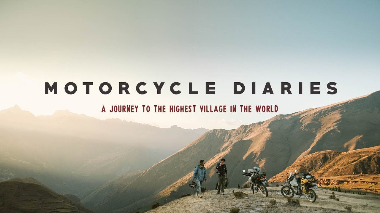An Inspiring Motorcycle Trip to the Highest Village in the World
